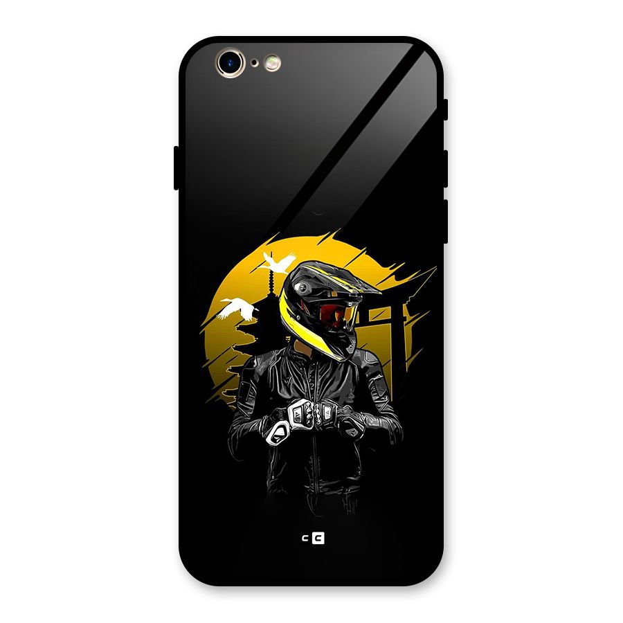 Rider Ready Glass Back Case for iPhone 6 6S