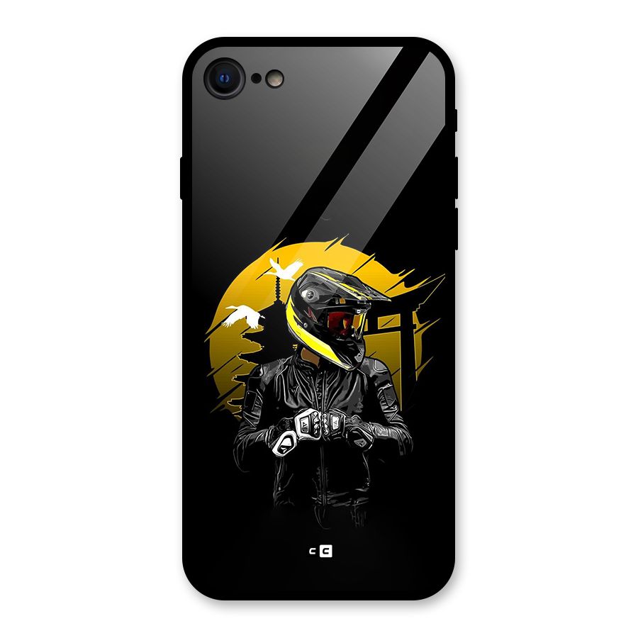 Rider Ready Glass Back Case for iPhone 7