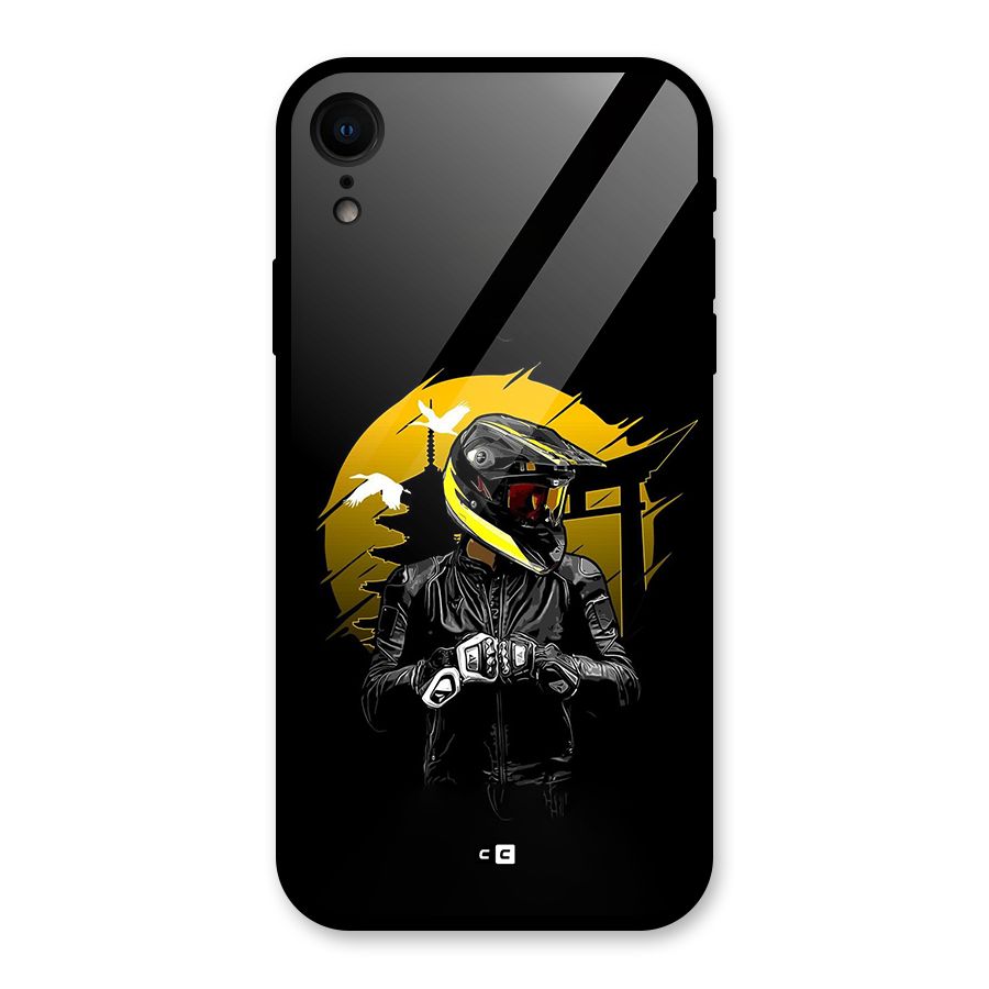 Rider Ready Glass Back Case for iPhone XR