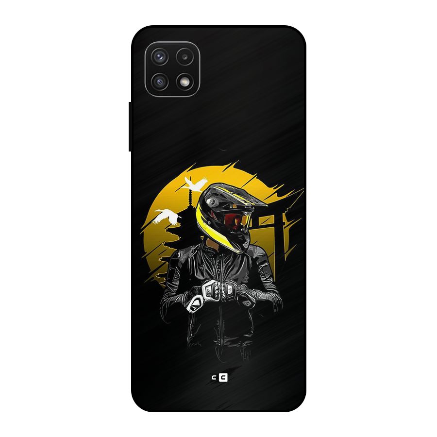 Rider Ready Metal Back Case for Galaxy A22 5G