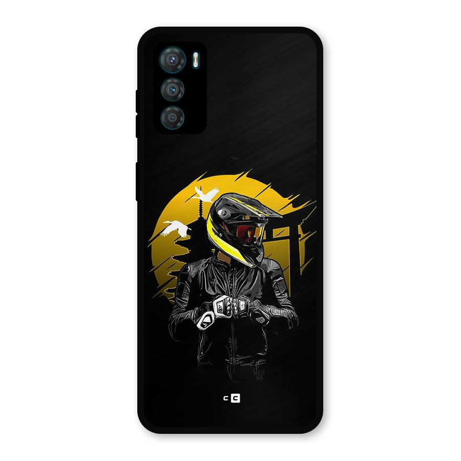 Rider Ready Metal Back Case for Moto G42