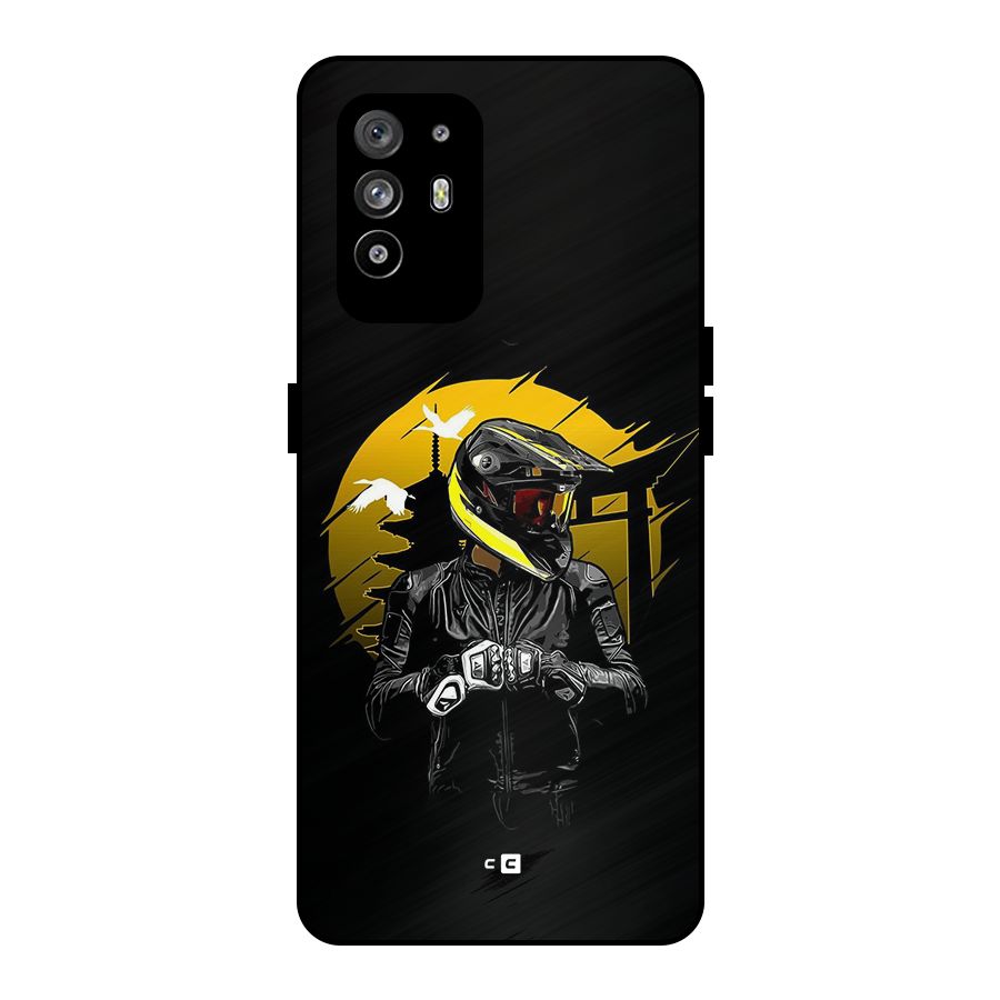 Rider Ready Metal Back Case for Oppo F19 Pro Plus 5G