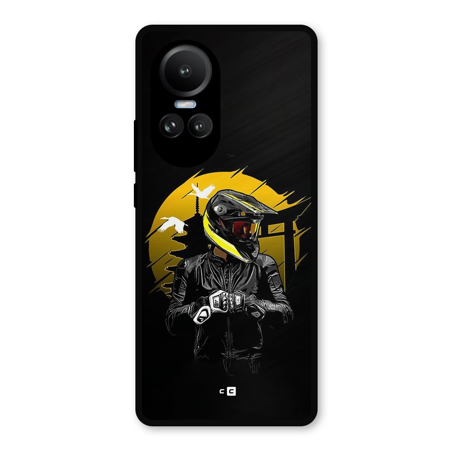 Rider Ready Metal Back Case for Oppo Reno10 Pro