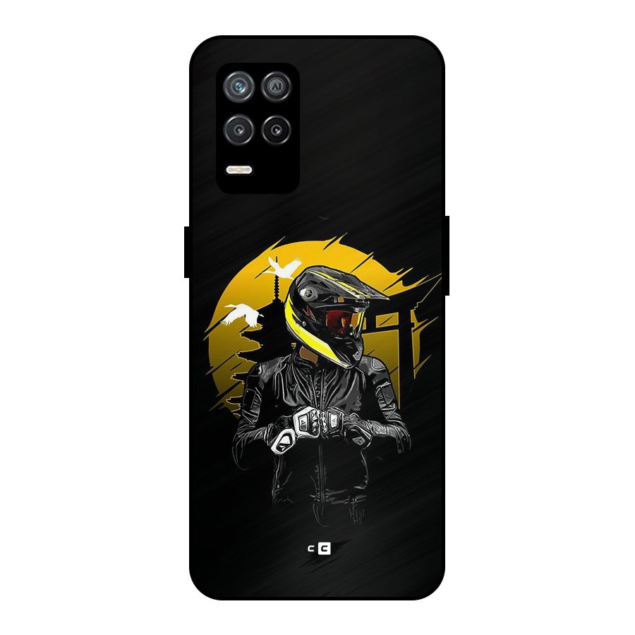 Rider Ready Metal Back Case for Realme 8 5G