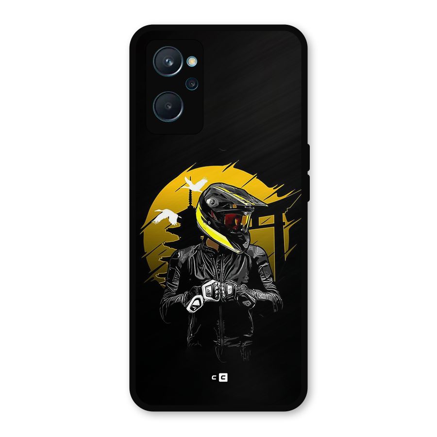 Rider Ready Metal Back Case for Realme 9i