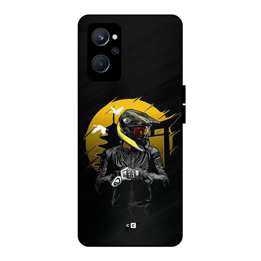 Rider Ready Metal Back Case for Realme 9i 5G