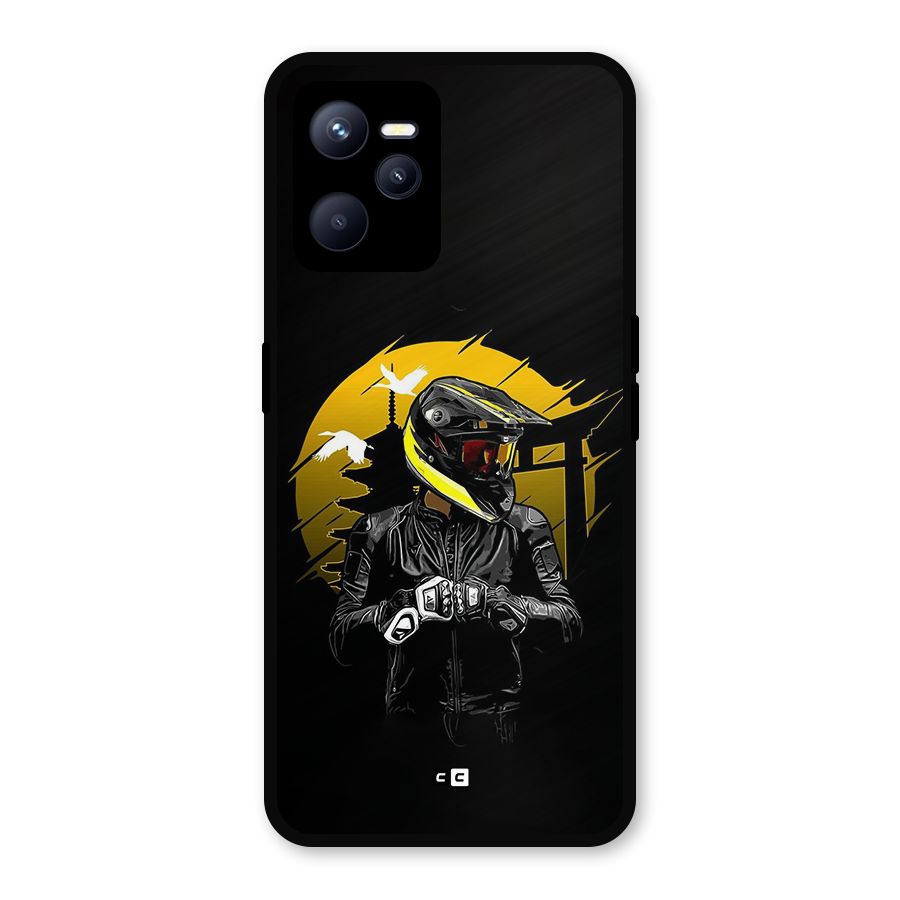 Rider Ready Metal Back Case for Realme C35