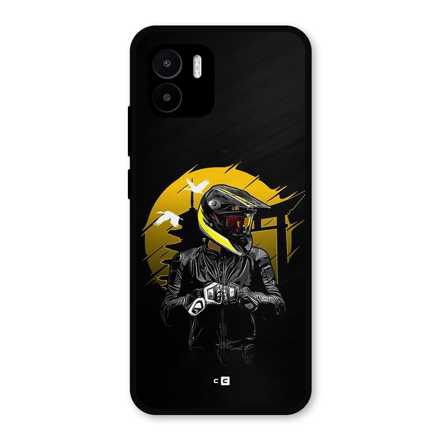Rider Ready Metal Back Case for Redmi A1