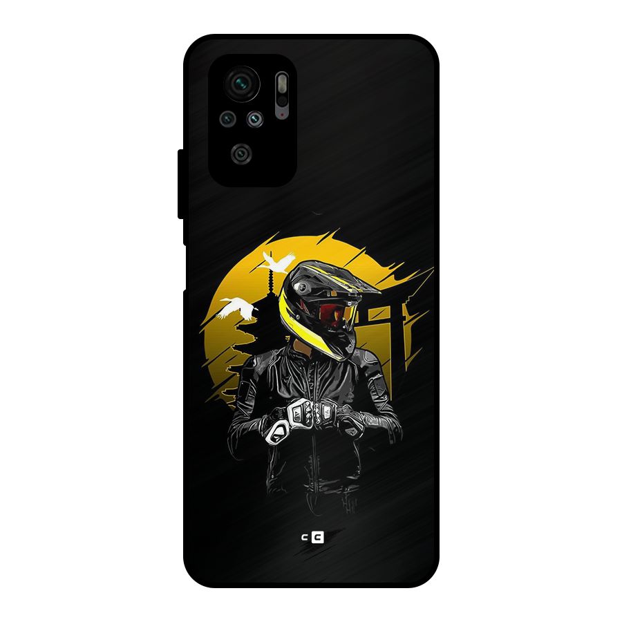 Rider Ready Metal Back Case for Redmi Note 10S