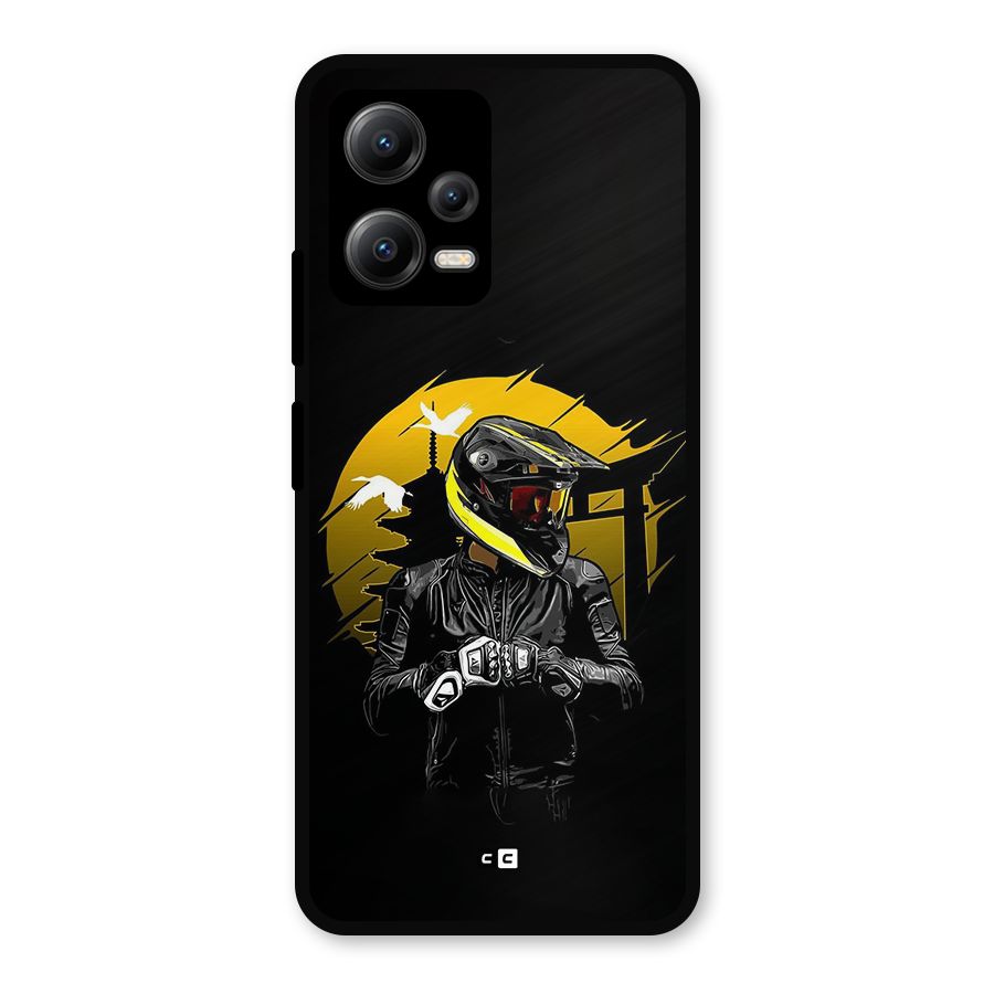 Rider Ready Metal Back Case for Redmi Note 12 5G
