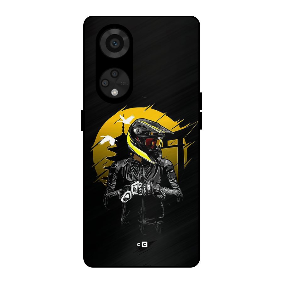 Rider Ready Metal Back Case for Reno8 T 5G
