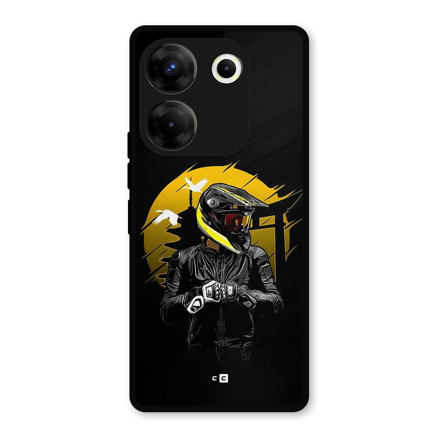 Rider Ready Metal Back Case for Tecno Camon 20