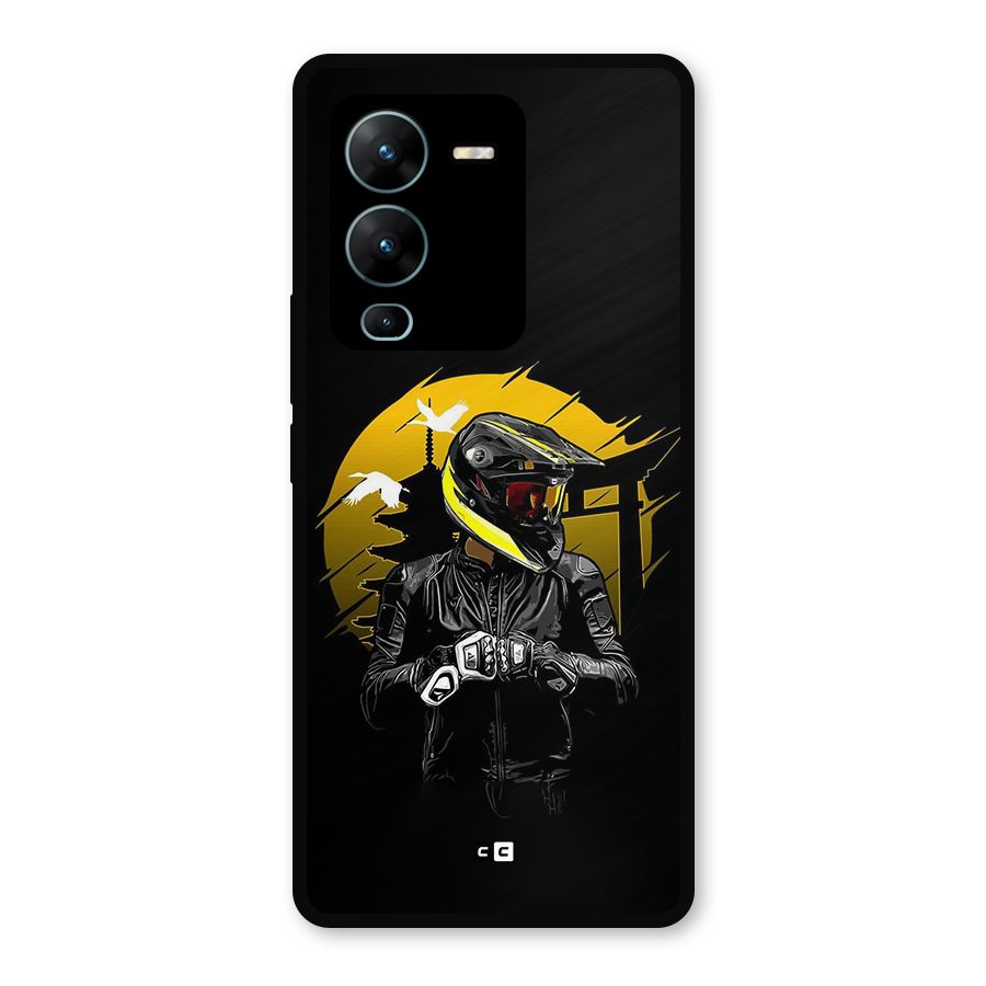 Rider Ready Metal Back Case for Vivo V25 Pro