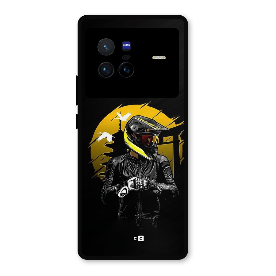 Rider Ready Metal Back Case for Vivo X80