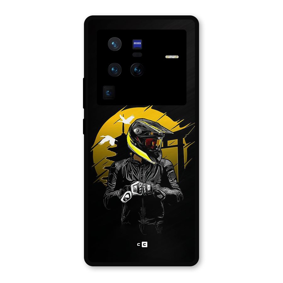 Rider Ready Metal Back Case for Vivo X80 Pro