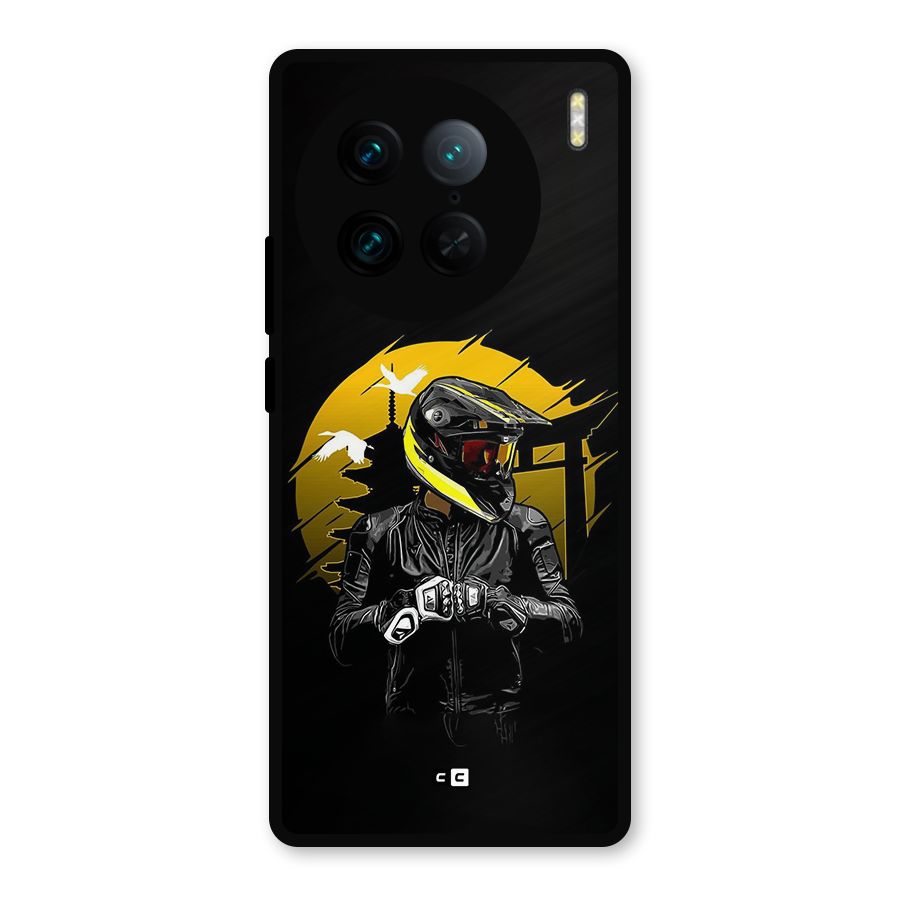 Rider Ready Metal Back Case for Vivo X90 Pro