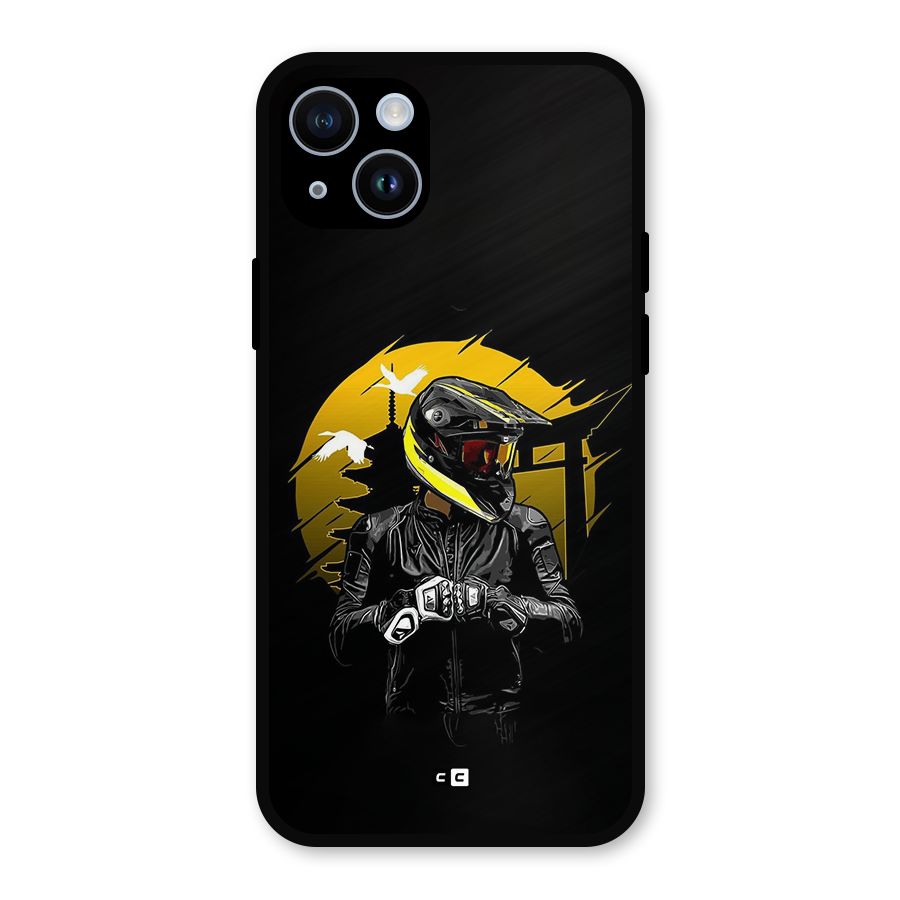 Rider Ready Metal Back Case for iPhone 14