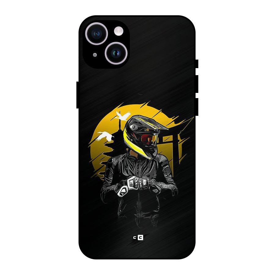 Rider Ready Metal Back Case for iPhone 14 Plus