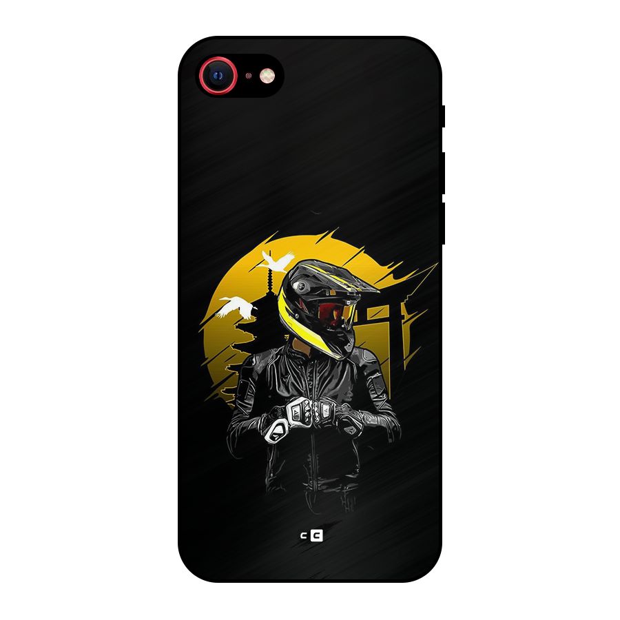 Rider Ready Metal Back Case for iPhone SE 2022