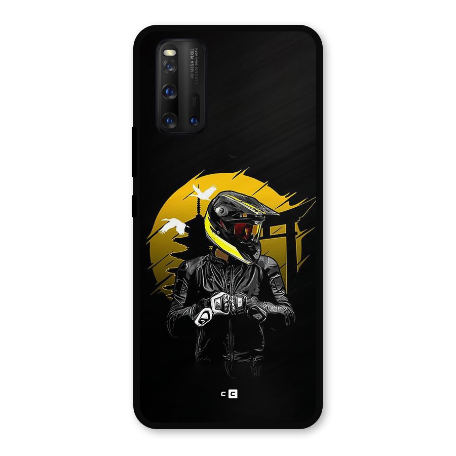 Rider Ready Metal Back Case for iQOO 3