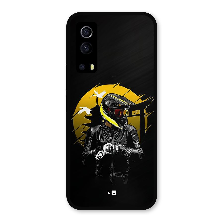 Rider Ready Metal Back Case for iQOO Z3