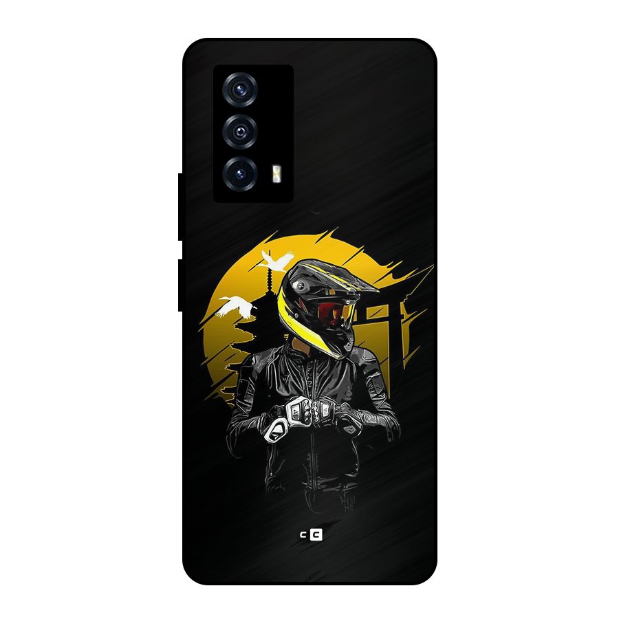 Rider Ready Metal Back Case for iQOO Z5