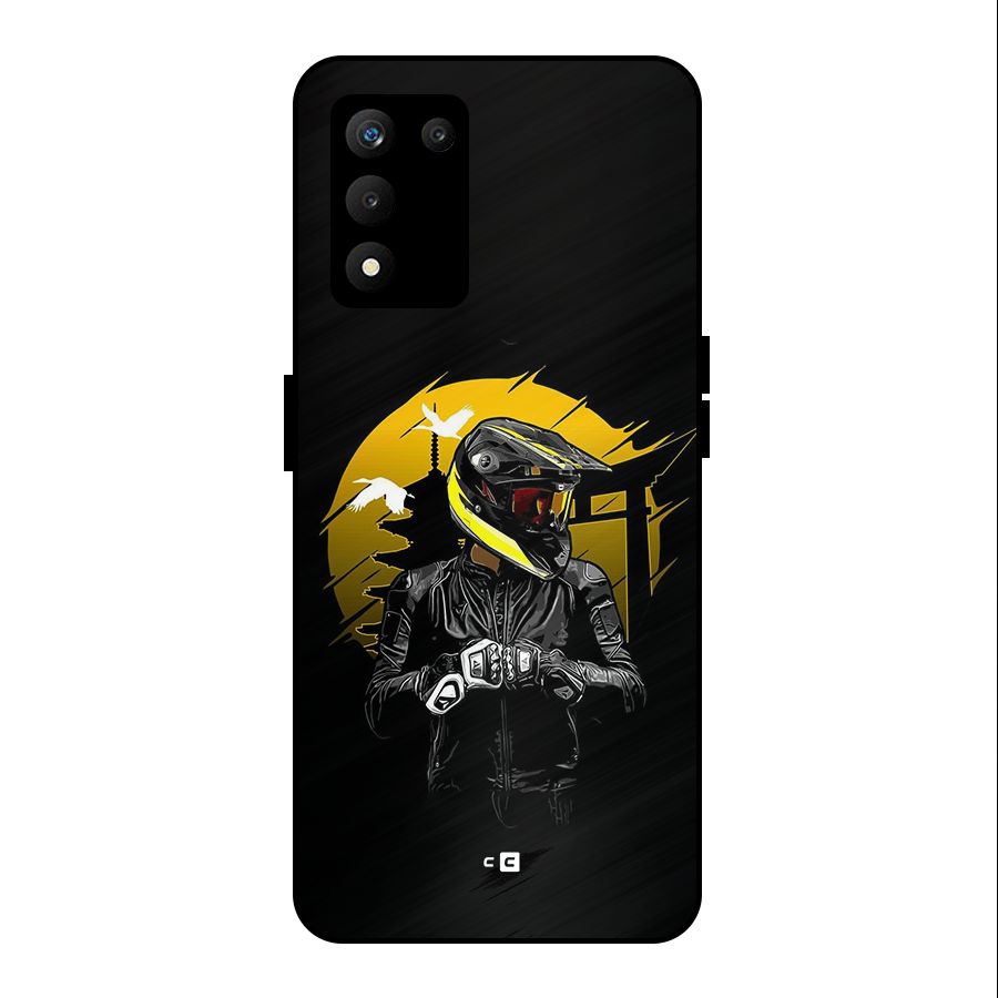 Rider Ready Metal Back Case for realme 9 5G SE