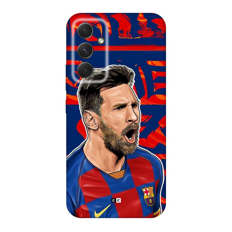 Roaring Soccer Star Back Case for Galaxy A54