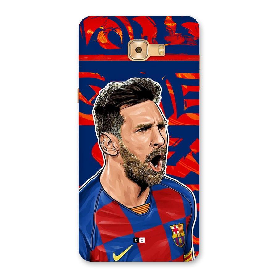 Roaring Soccer Star Back Case for Galaxy C9 Pro