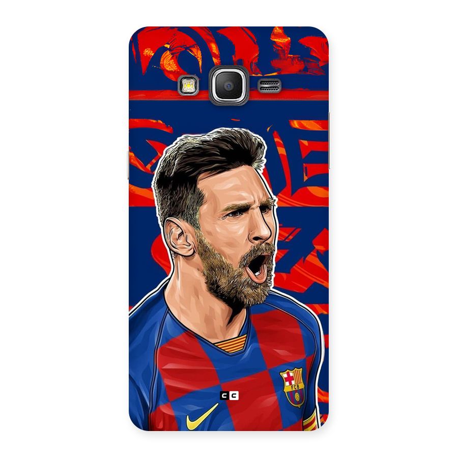 Roaring Soccer Star Back Case for Galaxy Grand Prime
