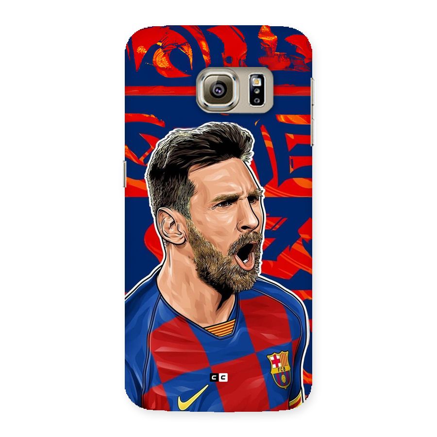 Roaring Soccer Star Back Case for Galaxy S6 edge