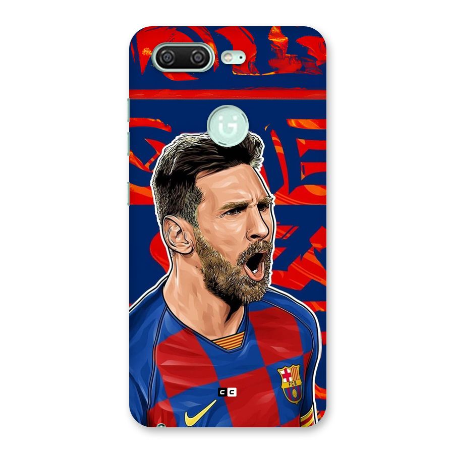 Roaring Soccer Star Back Case for Gionee S10