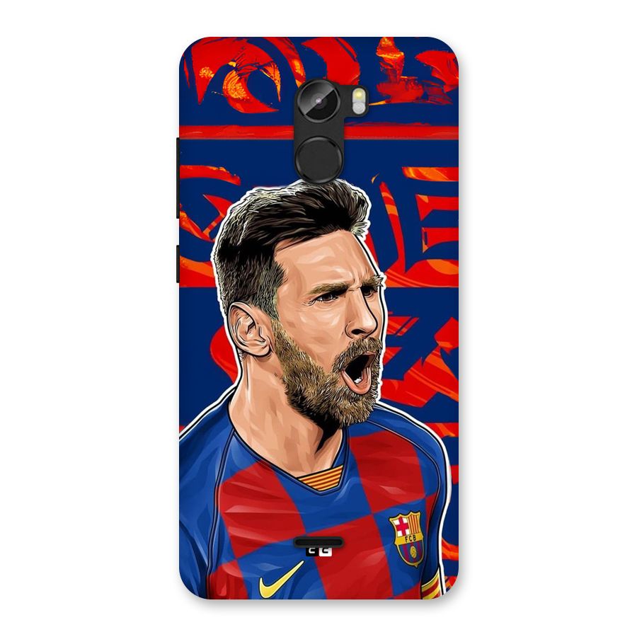 Roaring Soccer Star Back Case for Gionee X1