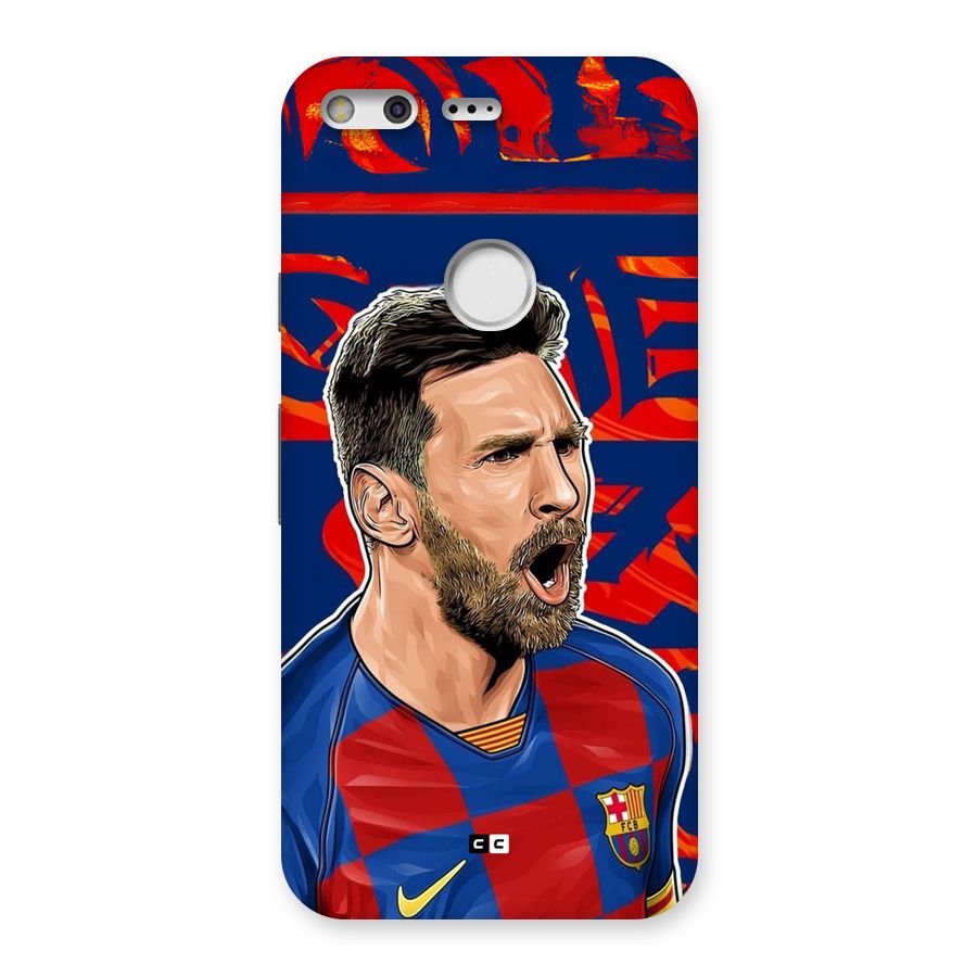 Roaring Soccer Star Back Case for Google Pixel