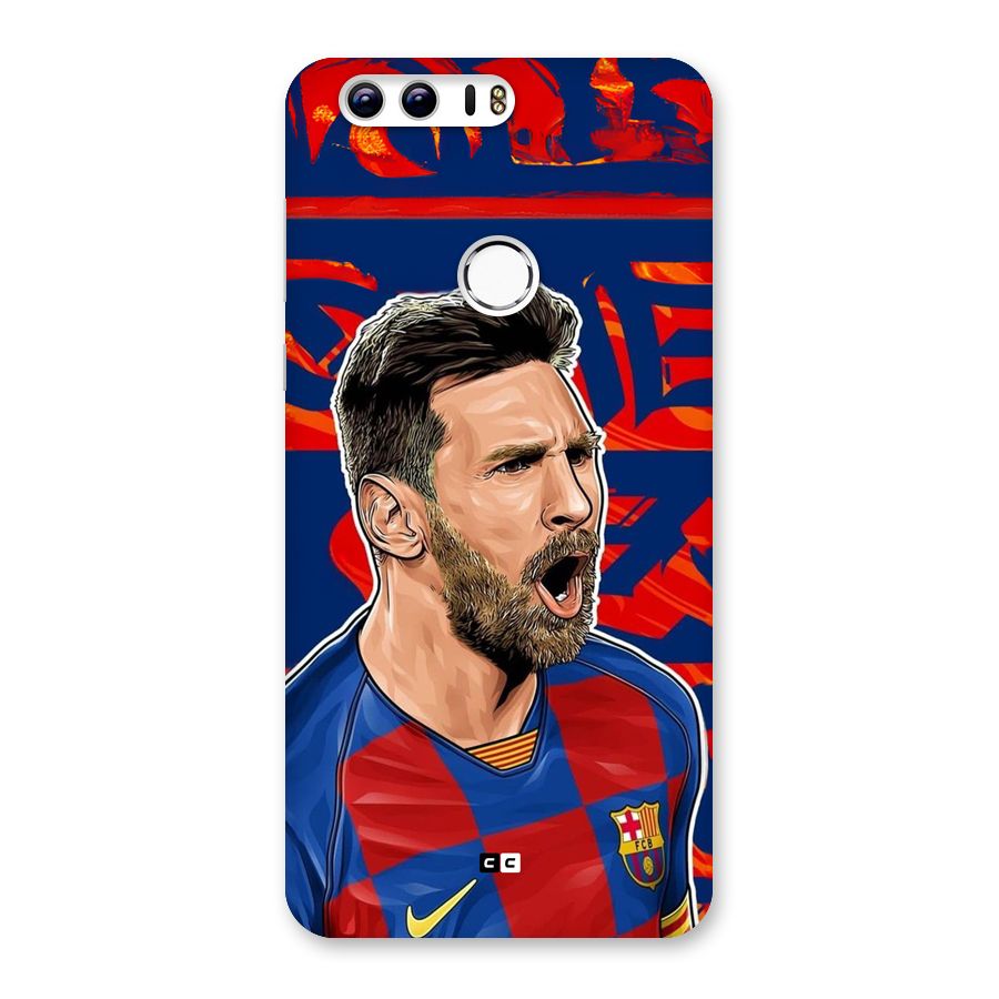 Roaring Soccer Star Back Case for Honor 8