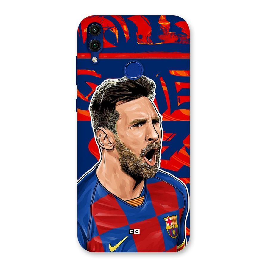 Roaring Soccer Star Back Case for Honor 8C