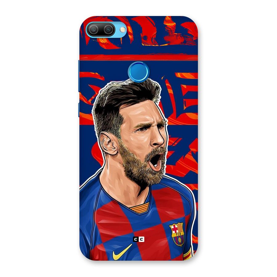 Roaring Soccer Star Back Case for Honor 9N