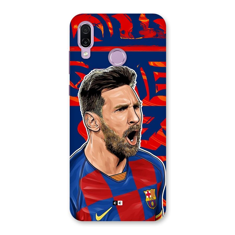 Roaring Soccer Star Back Case for Honor Play