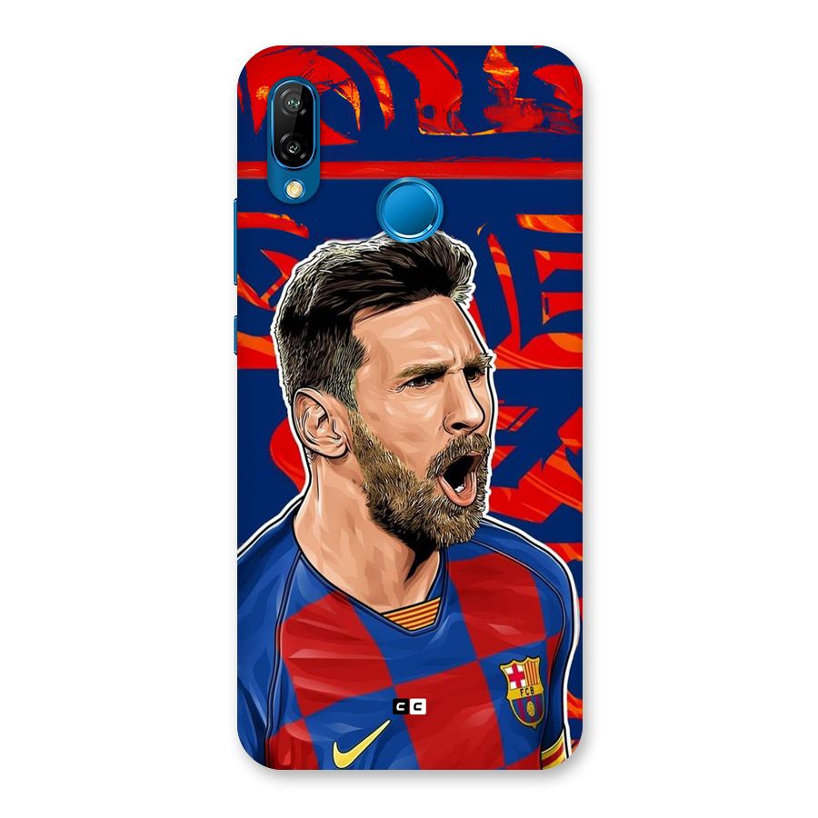 Roaring Soccer Star Back Case for Huawei P20 Lite