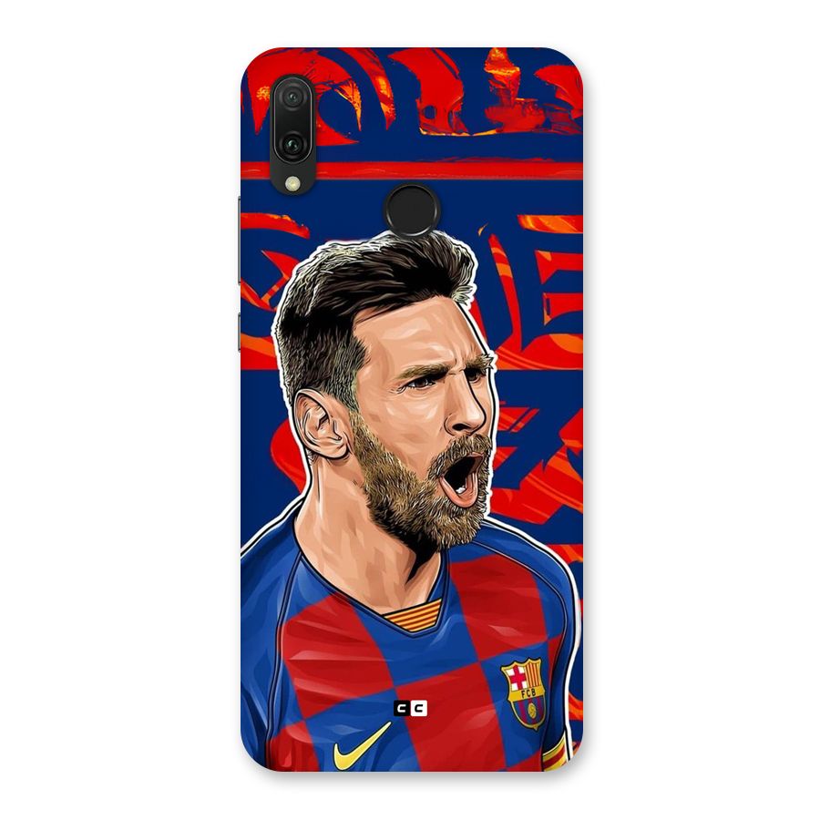 Roaring Soccer Star Back Case for Huawei Y9 (2019)
