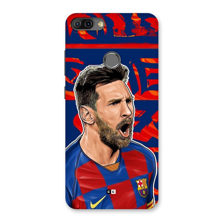 Roaring Soccer Star Back Case for Infinix Hot 6 Pro