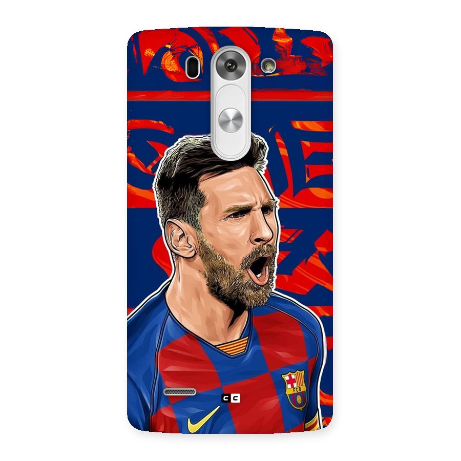 Roaring Soccer Star Back Case for LG G3 Beat