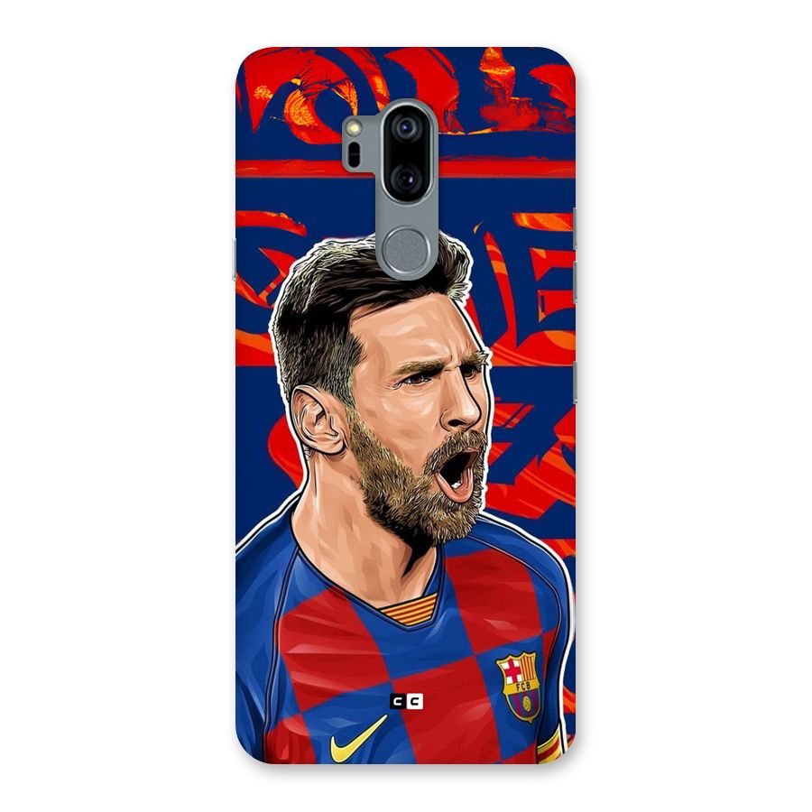 Roaring Soccer Star Back Case for LG G7