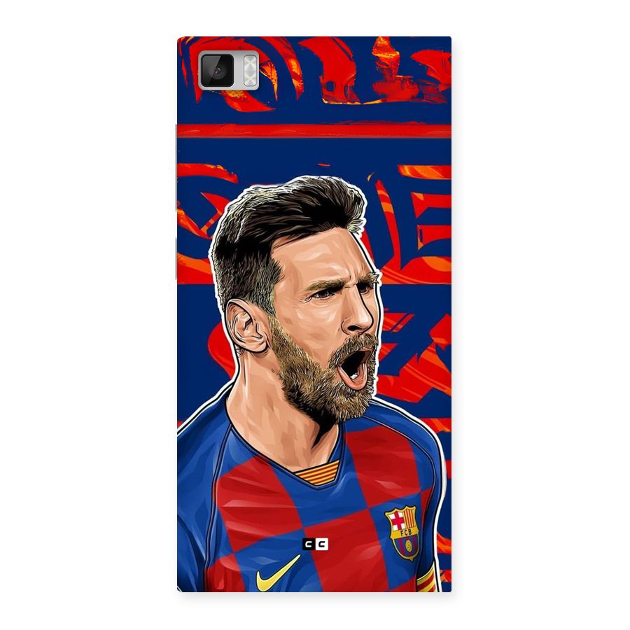 Roaring Soccer Star Back Case for Mi3