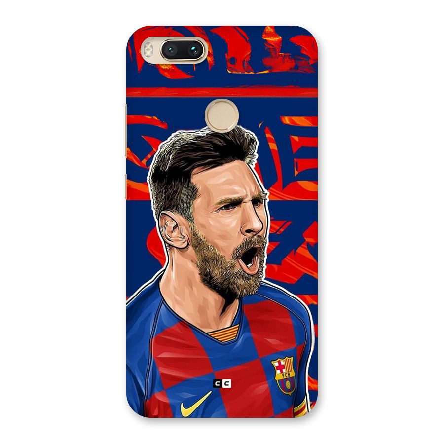 Roaring Soccer Star Back Case for Mi A1