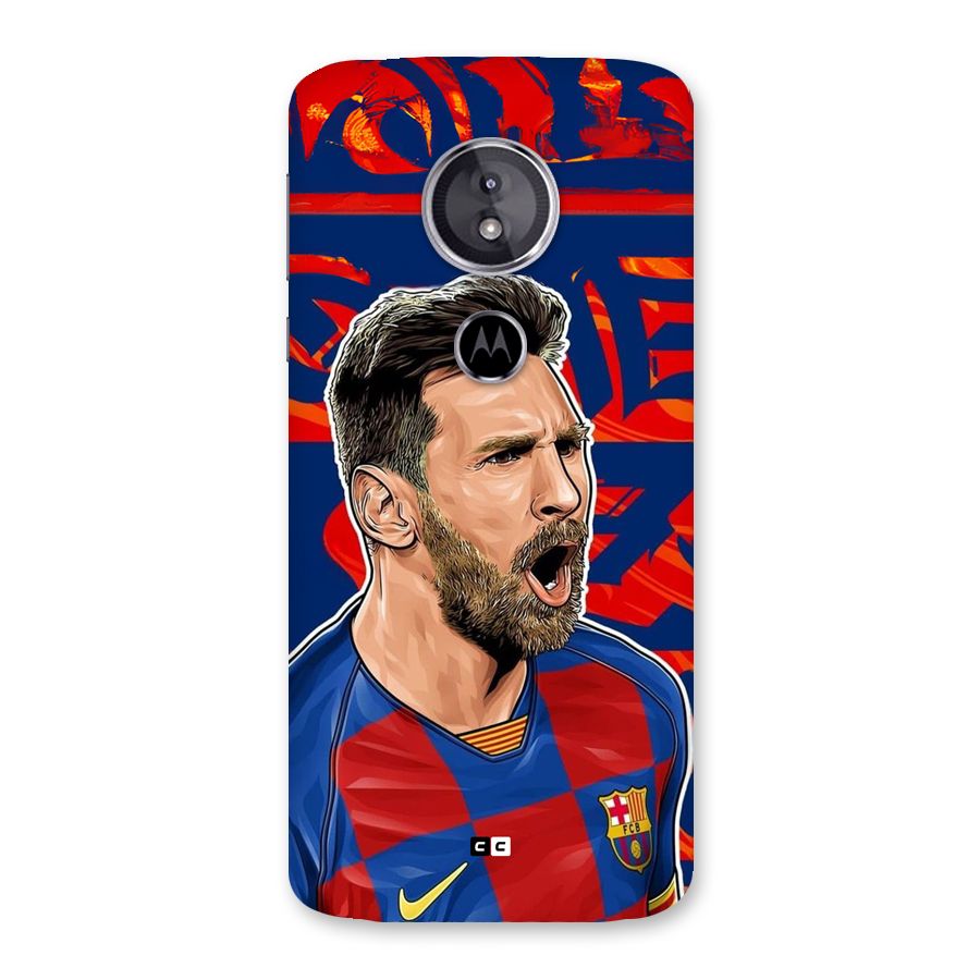 Roaring Soccer Star Back Case for Moto E5