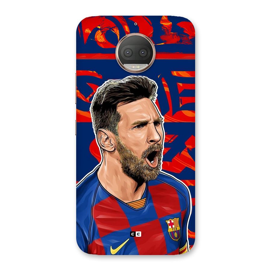 Roaring Soccer Star Back Case for Moto G5s Plus