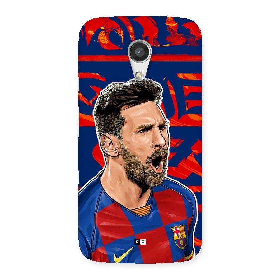 Roaring Soccer Star Back Case for Moto G 2nd Gen