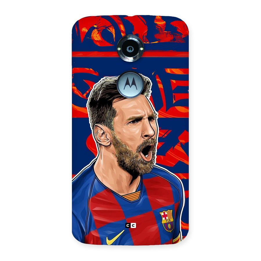 Roaring Soccer Star Back Case for Moto X2