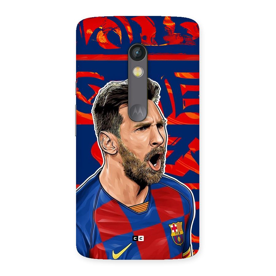 Roaring Soccer Star Back Case for Moto X Play